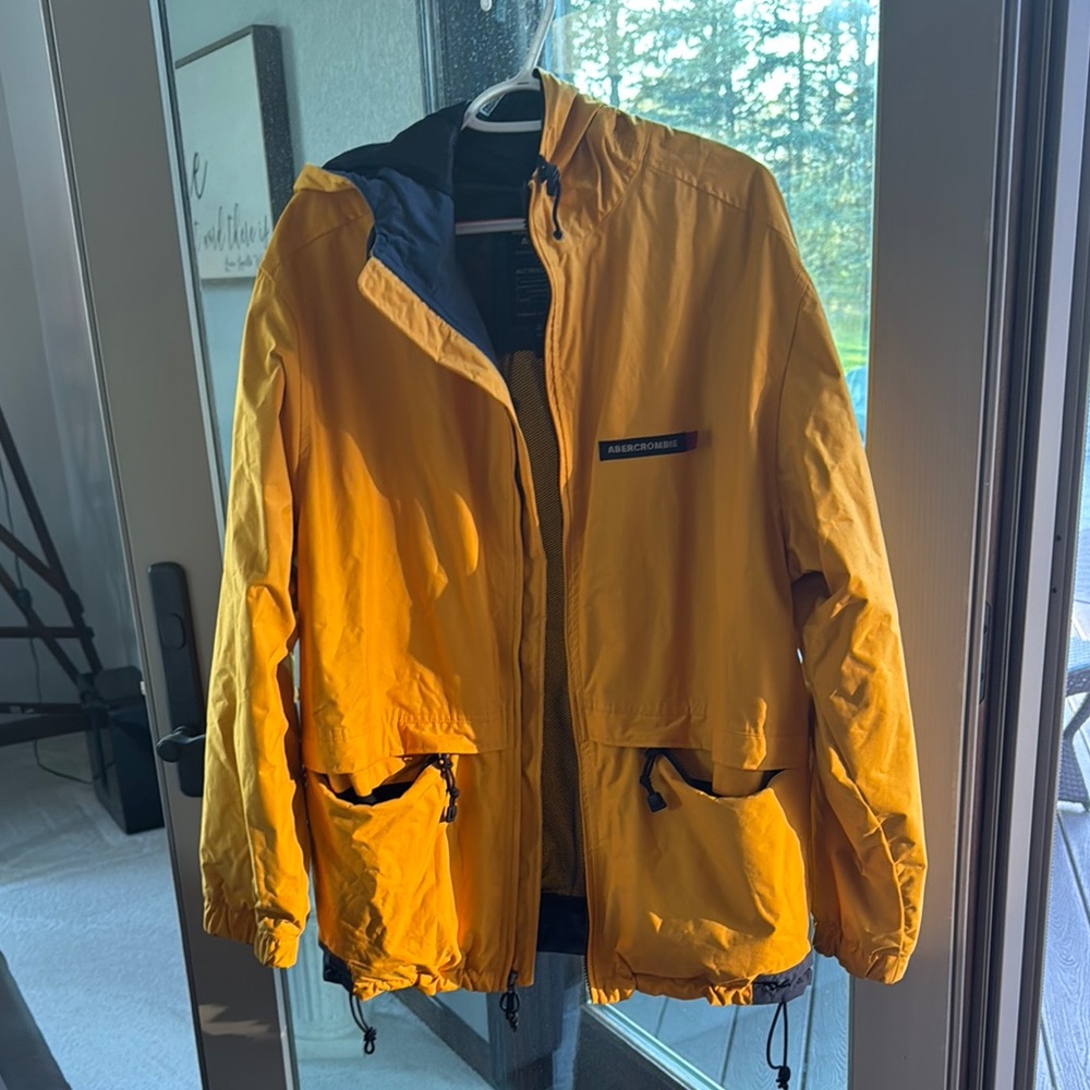 Abercrombie Yellow Men's Jacket